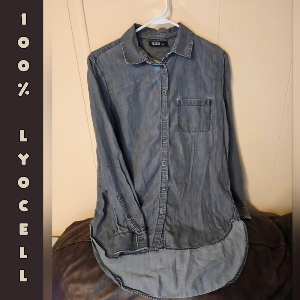 100% Lyocell a.n.a. Collared Shirt